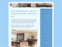 Tablet Screenshot of marcsmithbespoke.com